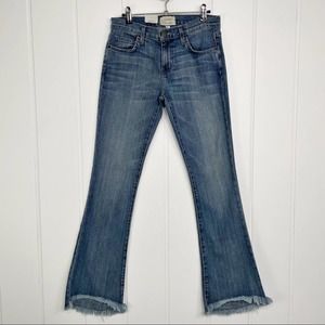 Current Elliot Flip Flop Raw Hem Jeans 24